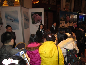 全日空航空公司青岛支店展台