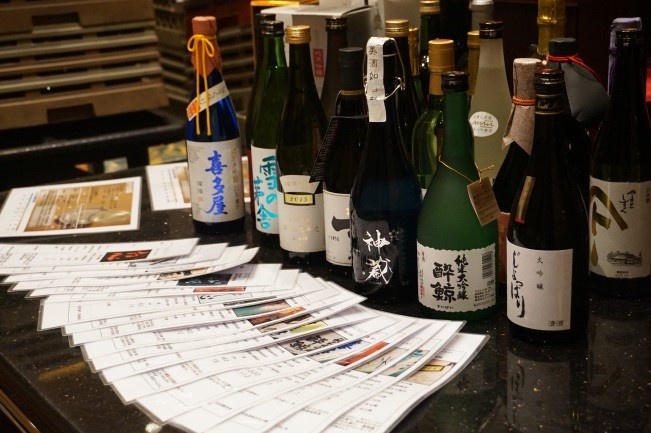 日本酒コーナー