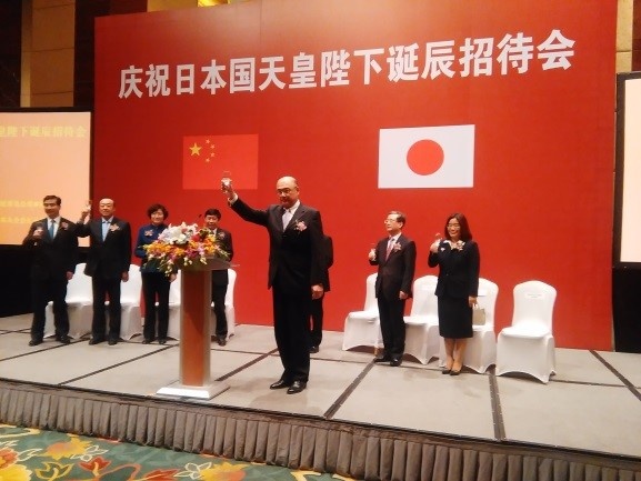 奥会長による乾杯の御発声